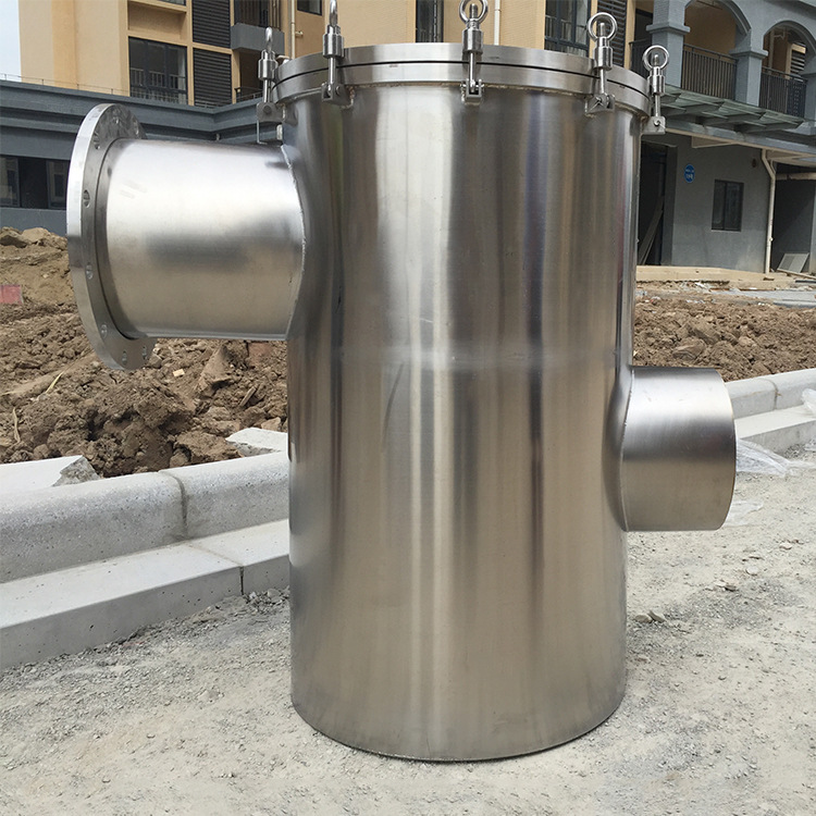 不锈钢雨水弃流器弃流装置雨水收集器雨水自动过滤器雨水节能系统