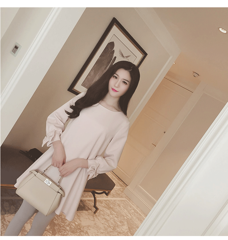 淘宝特卖 女装/女士精品 连衣裙 > 蘑菇街女装2016春装新款韩版大码中