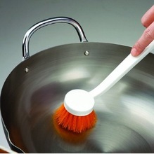 日本aisenL 厨房清洁刷 洗锅刷 软尼龙刷毛简约细毛锅刷