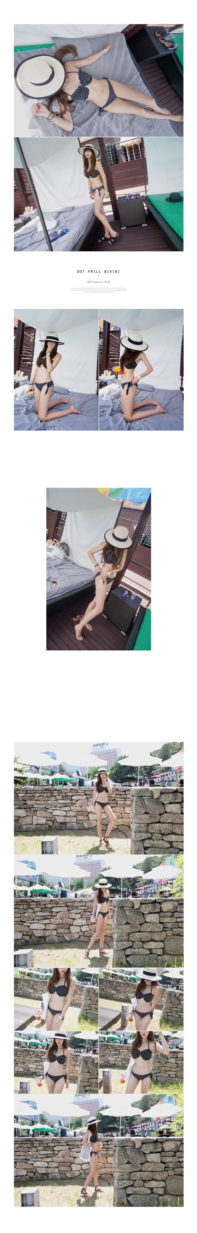 2016新款泳衣韩国性感丰满美女三角复古