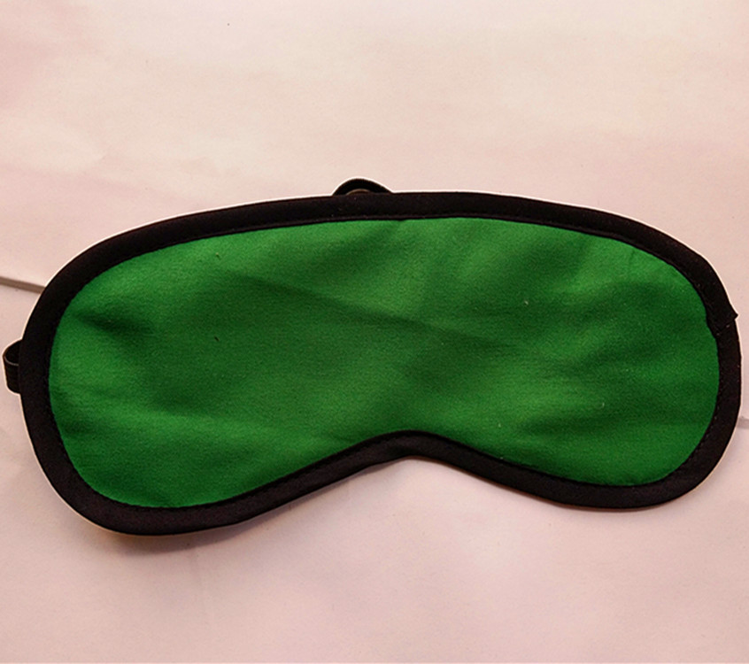 跨境现货外贸出口欧美,全棉亲肤 绣花睡眠遮光眼罩 儿童眼罩礼品