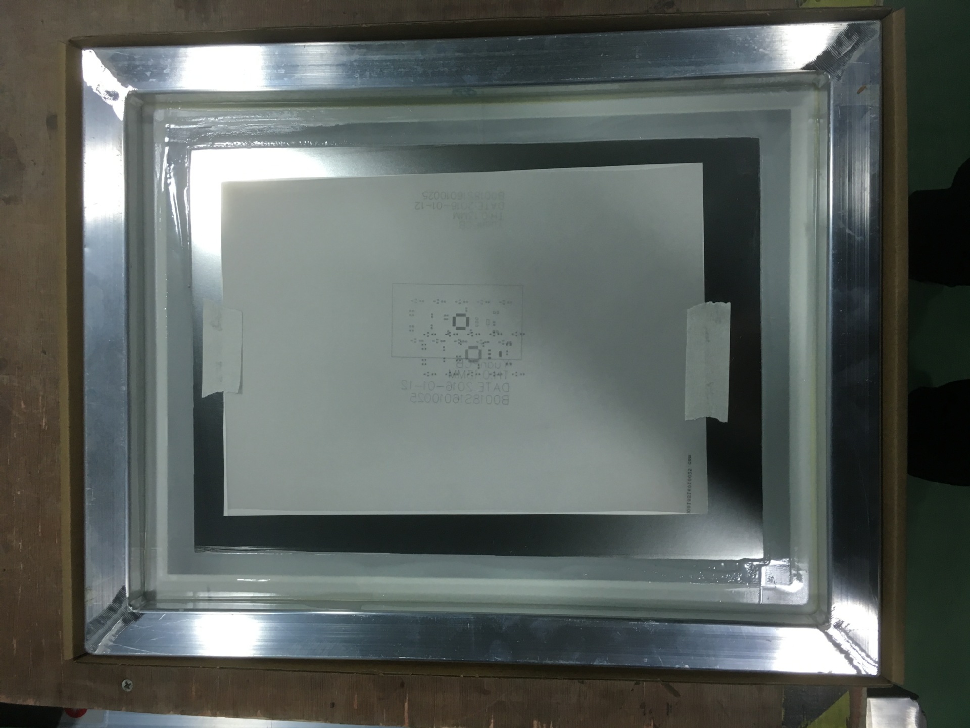 光韵达 不锈钢精密零部件smt激光钢网手动印刷网板 650*550钢网板