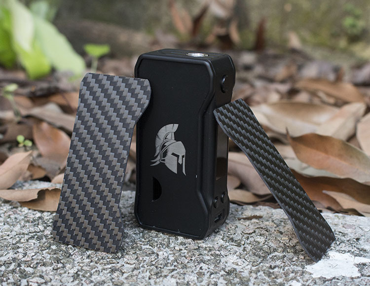 美国进口原装匕首电子烟cks dagger 80w 温控调压盒子碳纤维材质