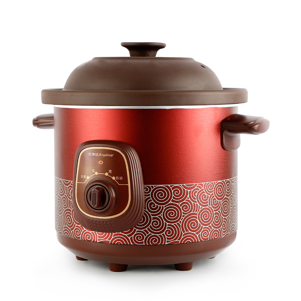 royalstar/荣事达 rdg-35z电炖锅紫砂锅电炖盅陶瓷煲汤锅煮粥锅煲