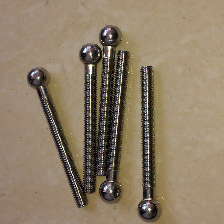 厂家直销 国标a级不锈钢304球头螺杆 机械工业用紧固件