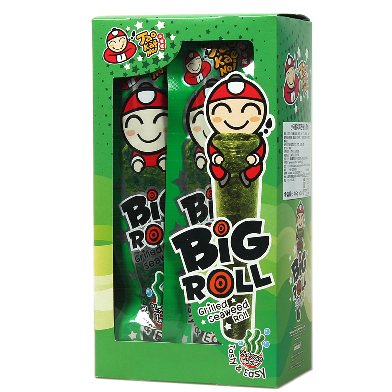 泰国原装进口批发 小老板海苔36g盒装 即食低价干紫菜儿童海苔 - 母婴