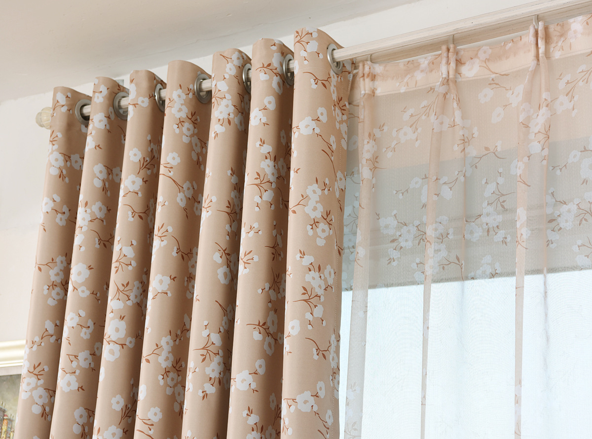 印花窗帘布_黑丝遮光布印花窗帘布 床帘布 客厅卧室