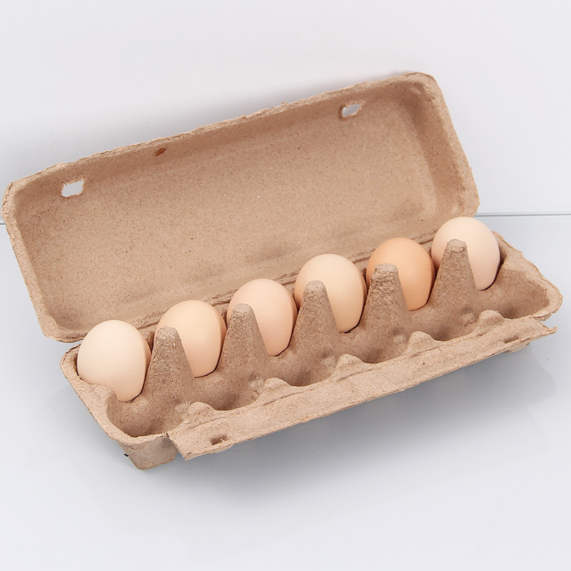 节能 环保纸托 纸浆模塑 防潮 防震 缓冲纸托 六枚装鸡蛋托