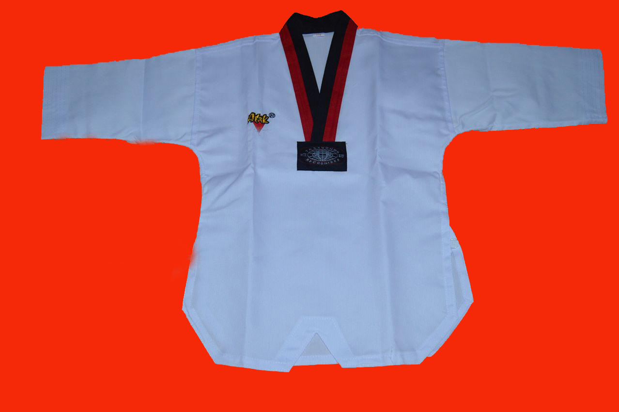 短袖儿童成人跆拳道服 武术服装男女棉跆拳道道服印字绣字