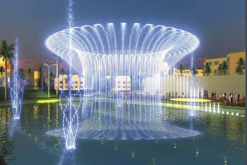 大理瑞丽市喷泉水景公司设备厂家制作景观音乐喷泉