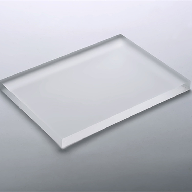 单面磨砂亚克力板 透明磨砂板 塑料玻璃板