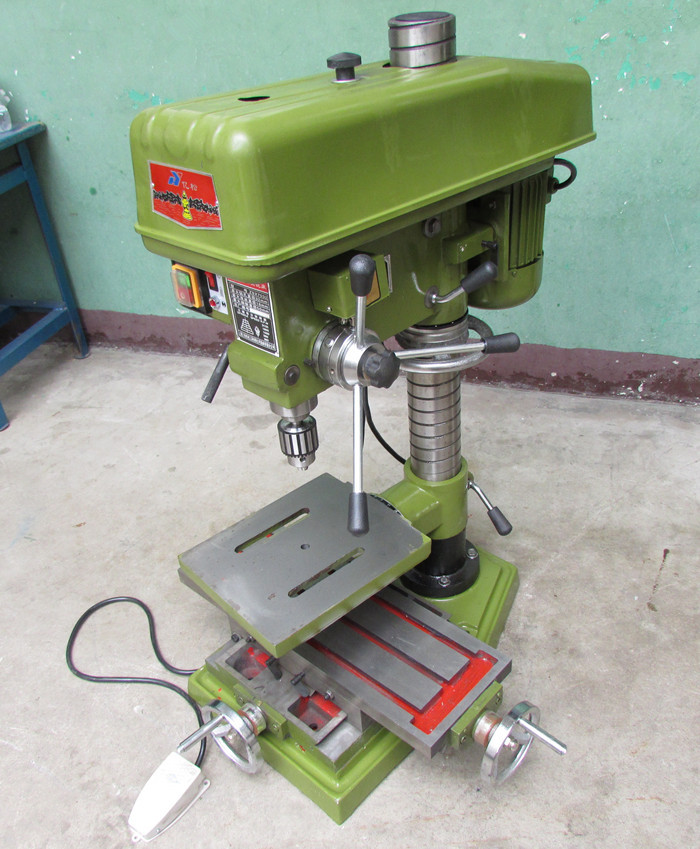 工业级台式钻床攻丝机钻铣床攻牙机钻攻两用