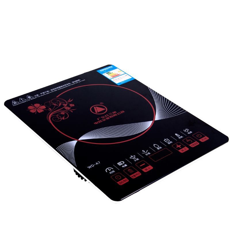 厨房电器红三角电磁炉特价家用电池炉全屏触摸配电磁炉炒菜锅汤锅