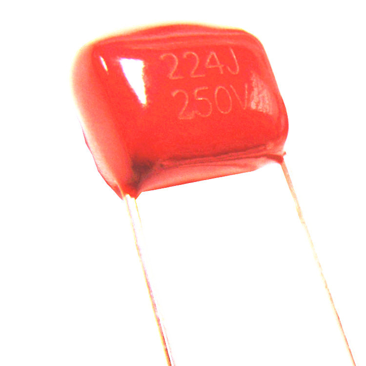 金属化聚丙烯薄膜电容器cbb21 224j250v p=10节能 灯具 小家电