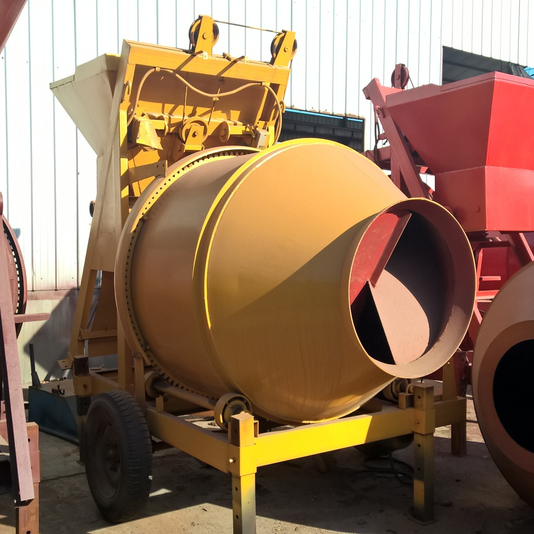 供卧式搅拌机 jzc350型混凝土搅拌机 自落式混凝土搅拌机械