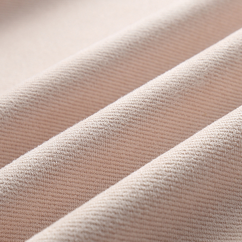 批发服装面料时尚女装用布斜纹四面弹 冬装磨毛化纤面料厂家直销