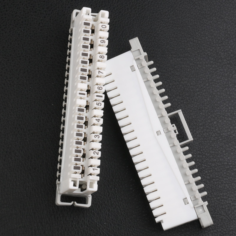 科龙线排krone10对电话语音信息配线架模块线排科隆排10对科龙条