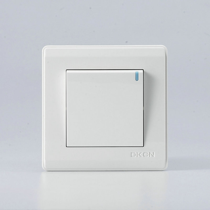 大量供应 酒店家用墙壁开关 一开多控86型墙壁开关