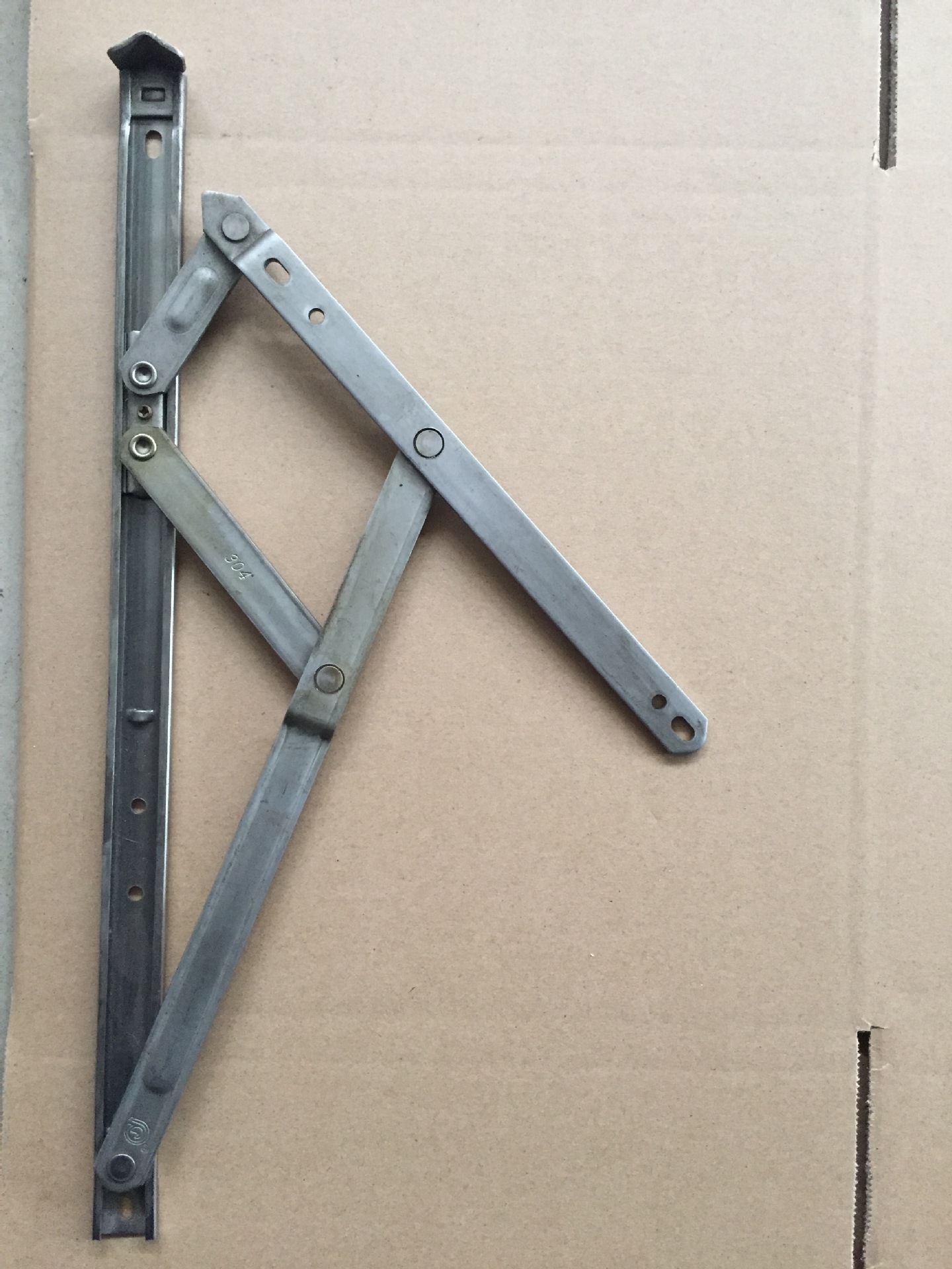 热销合和3h重型304不锈钢滑撑铰链 四连杆窗铰窗撑