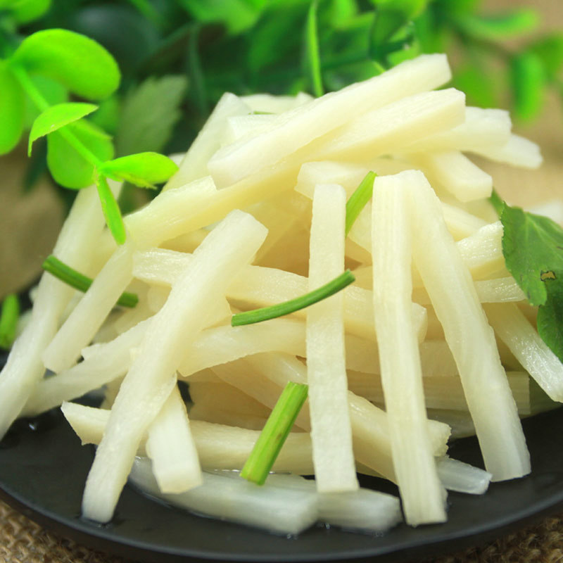 古甜 清水煮笋丝 1kg脆笋丝 春笋丝 麻笋丝 厂家直销 竹笋批发