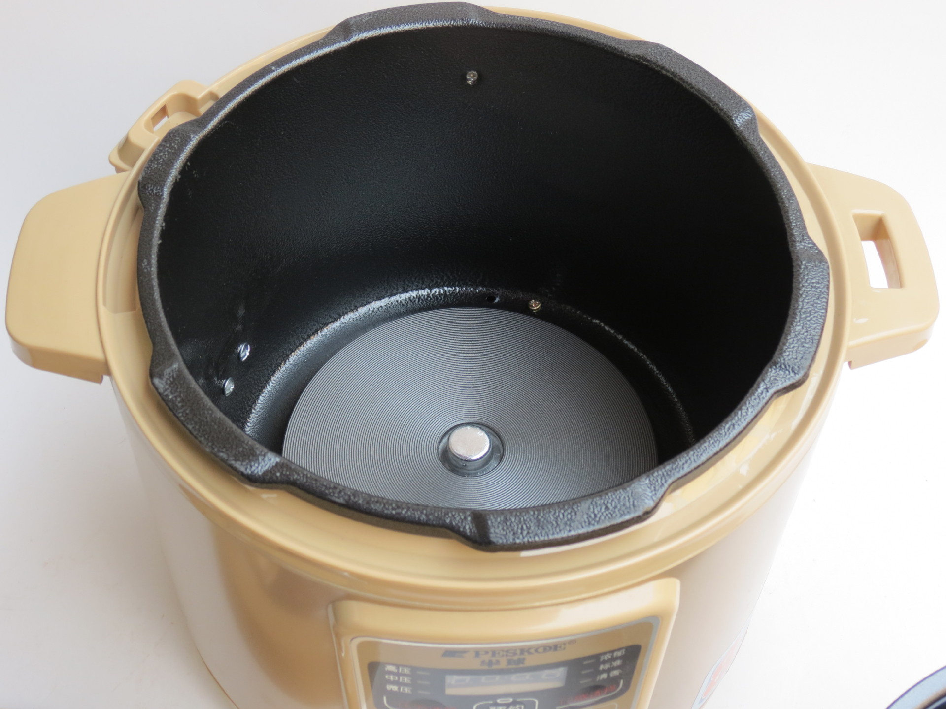 厂家批发半球电压力锅多功能电压力锅香槟金6l中压小家电礼品