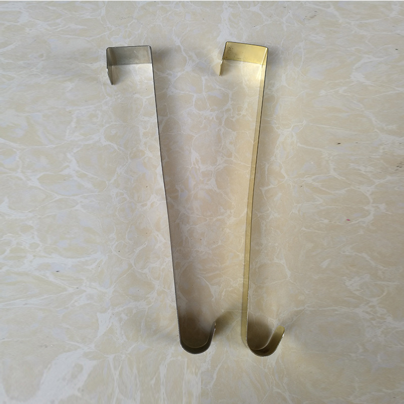 日用百货 整理用具 门后电镀圣诞挂钩 花环挂钩