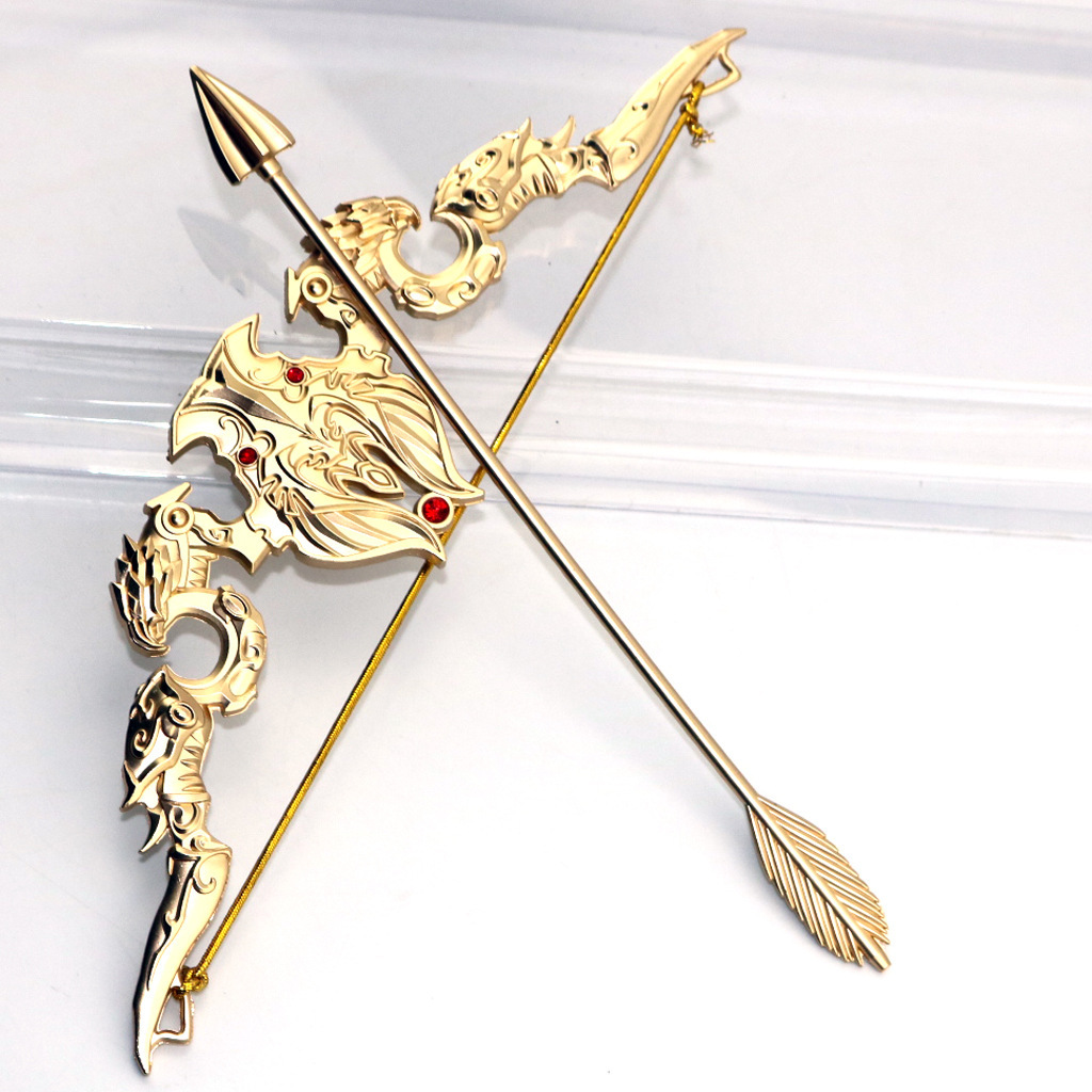 守望先锋实物合金道具周边22cm半藏武器弓箭暴雪游戏模型摆