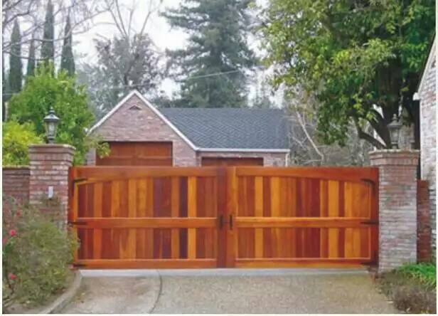 实木车库门 庭院大门 平移门 平开门 车库门 厦门车库门 围墙大门
