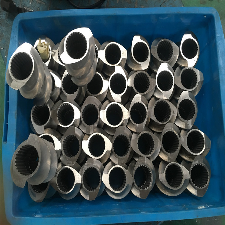各种螺杆元件密炼转子 双螺杆密炼螺纹套 工具钢耐磨螺纹套