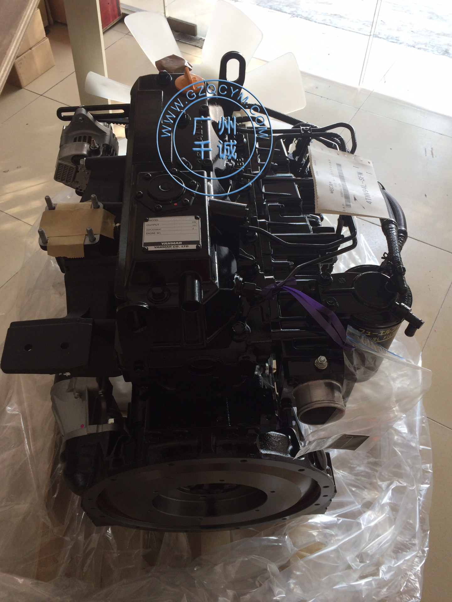 精品推荐 ky60-7开元挖掘机配件 原装 4tnv94l洋马发动机 特价