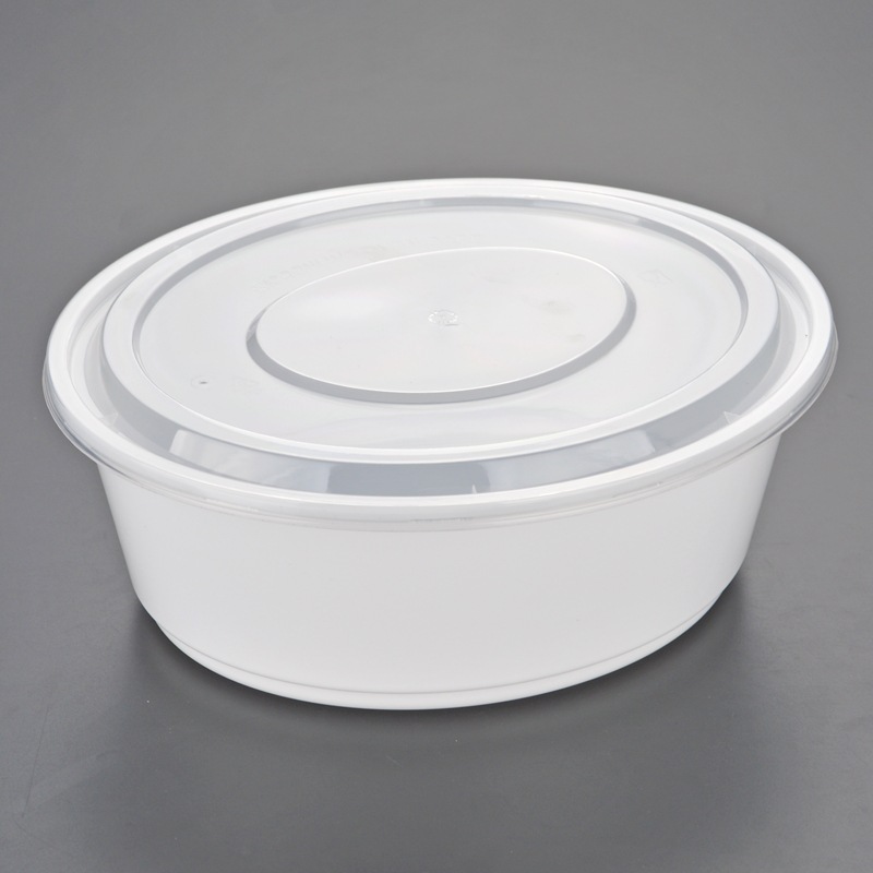 速递3000ml大号打包汤碗椭圆形外卖快餐便当盒一次性水煮鱼冒菜盒