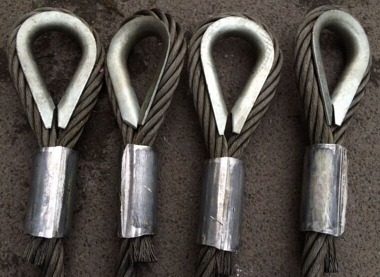 鸡心环钢丝绳套环三角环钢丝绳配件德标钢丝绳套环加厚m6-m40