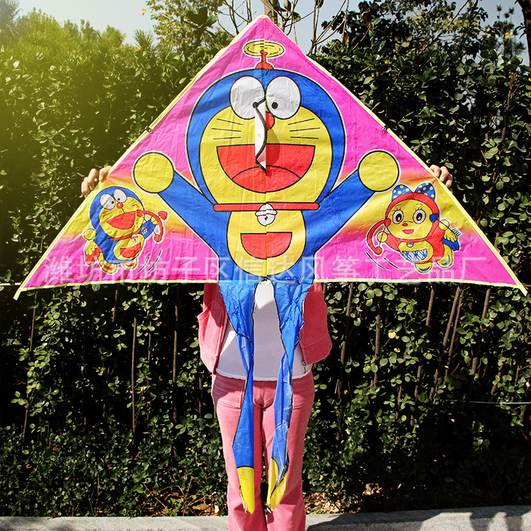 厂家直销 大量供应 新款 造型喜洋洋,光头强风筝 带腿三角风筝