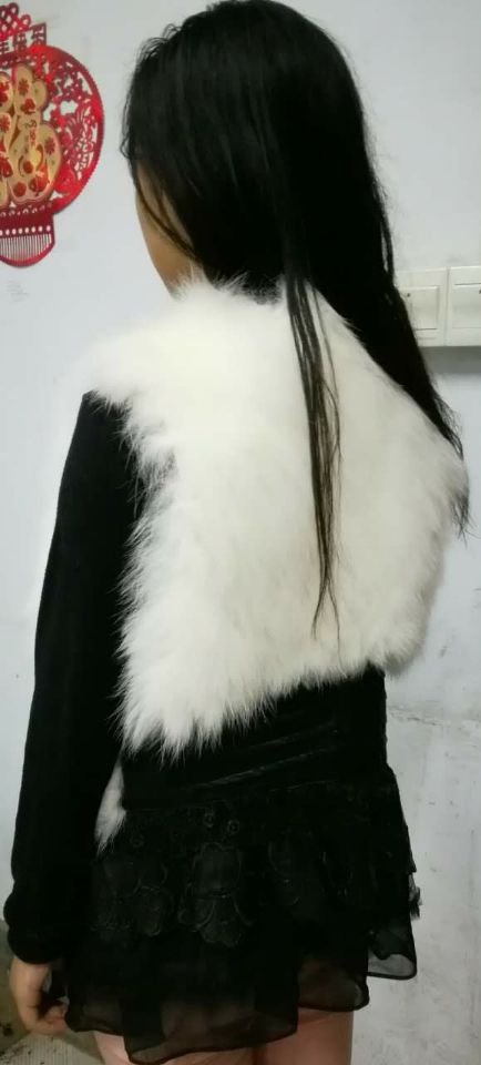 狼皮领子路狼皮美国狡狼皮