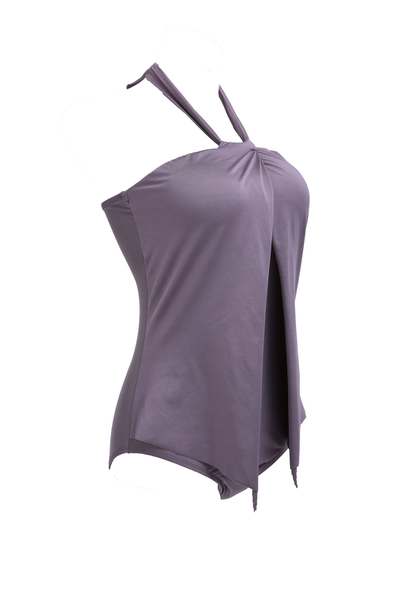 梦凯2017泳衣热销爆款 外贸热款 性感泳衣 挂脖连衣泳衣