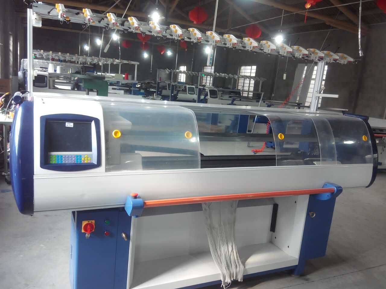 巨鑫全自动电脑横单系统357针..编织机.羊毛衫机.织领机等