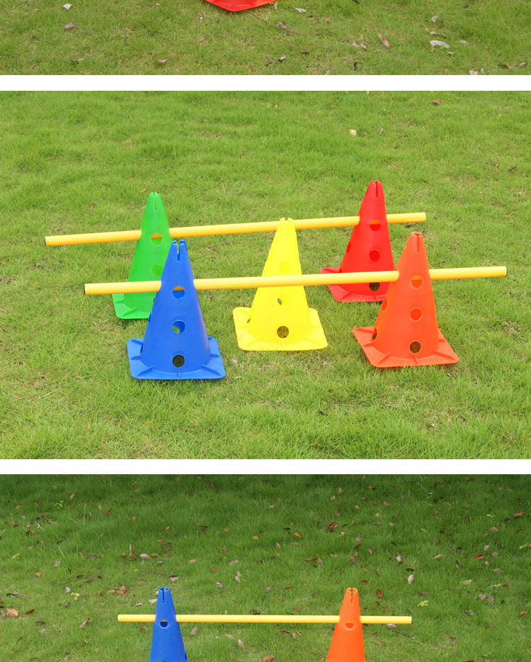 18㎝标志桶 标志锥 标志筒 路标路障 训练锥 障碍物 足球训练器材