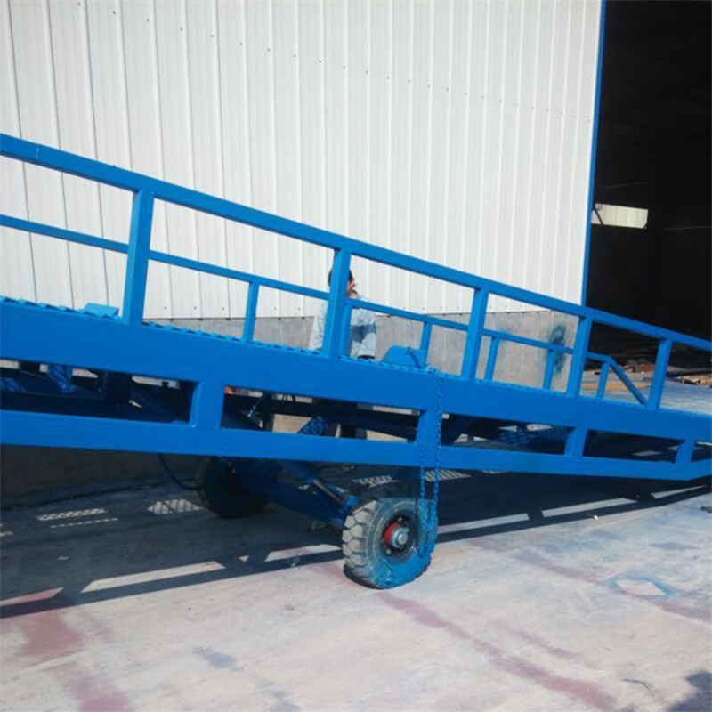 移动式液压登车桥10吨 集装箱装卸货平台 汽车坡道叉车过桥