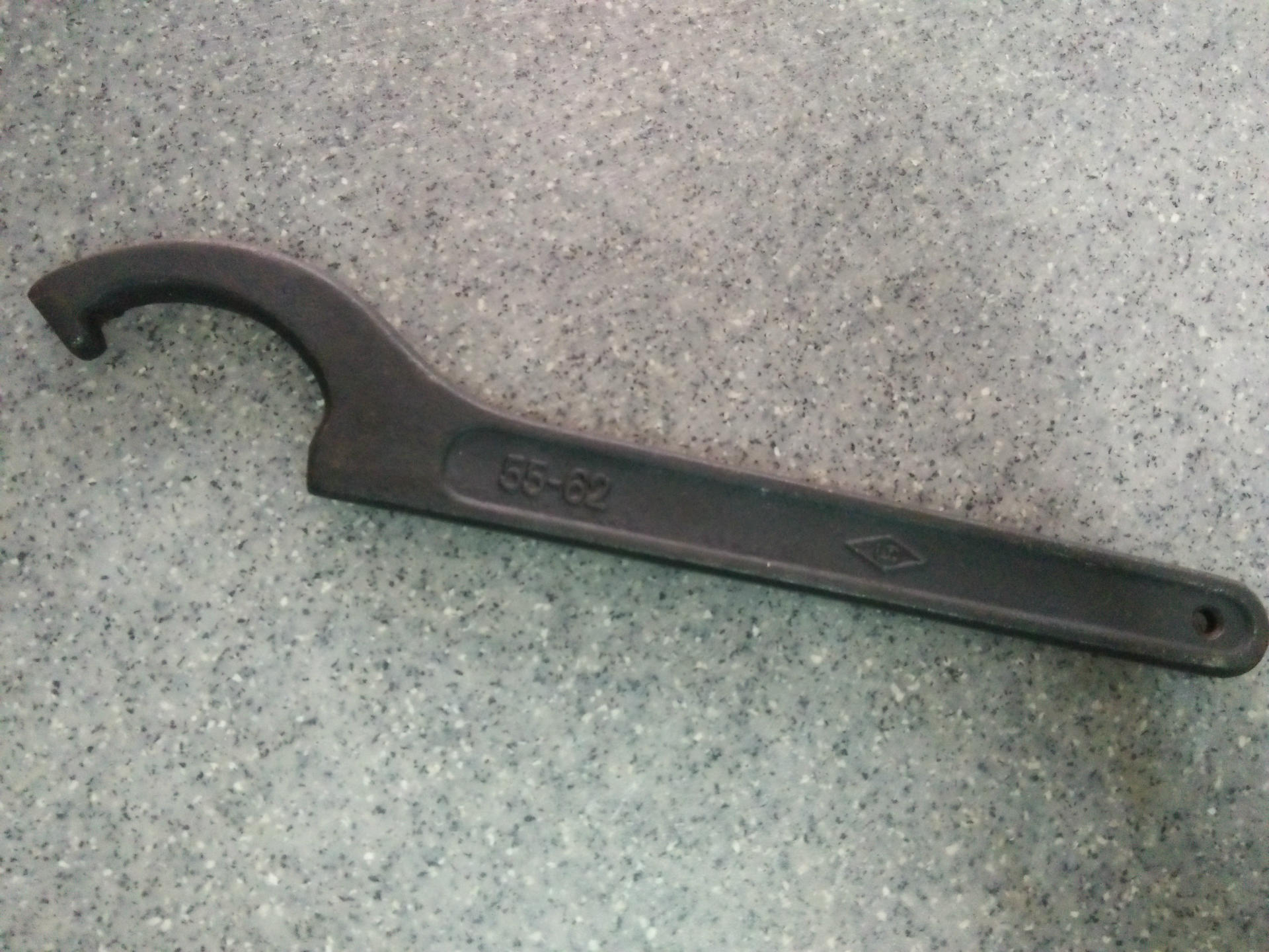 厂家直销五金钩型扳手水表扳手多规格公制圆螺母月牙勾扳手