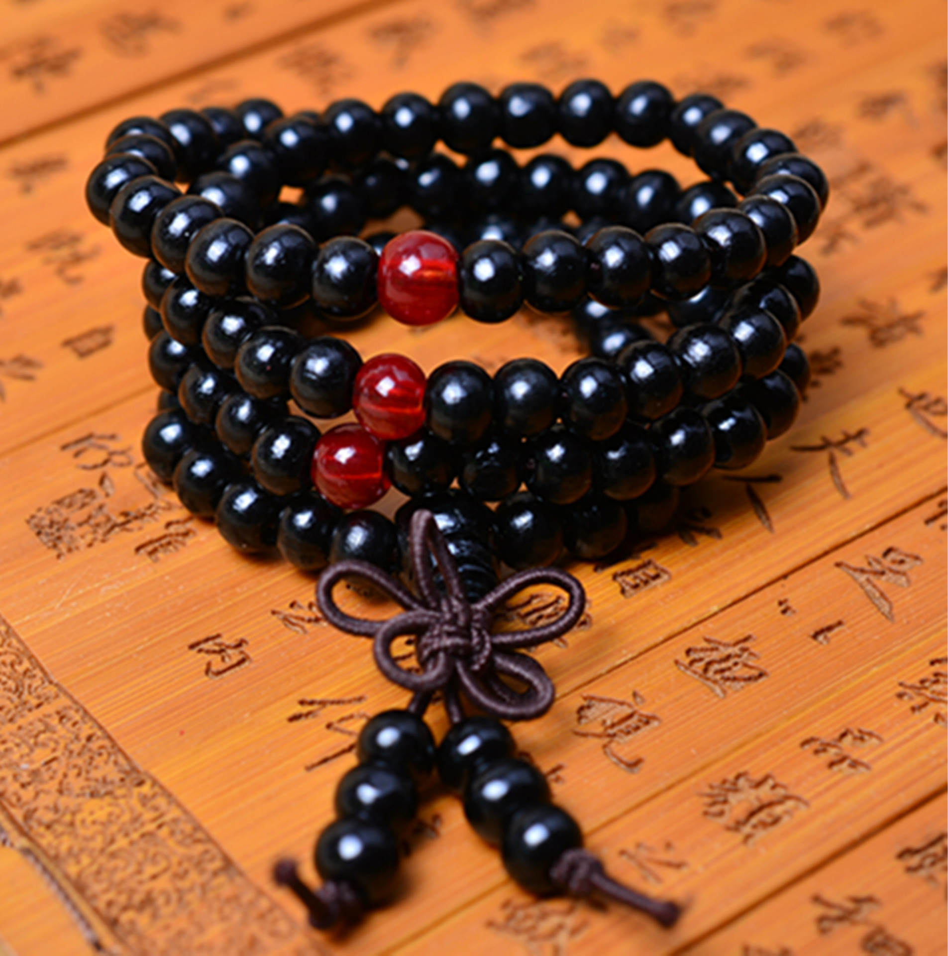 公司礼品时尚小礼物念珠手串 6mm108颗佛珠 十元店男女款手链