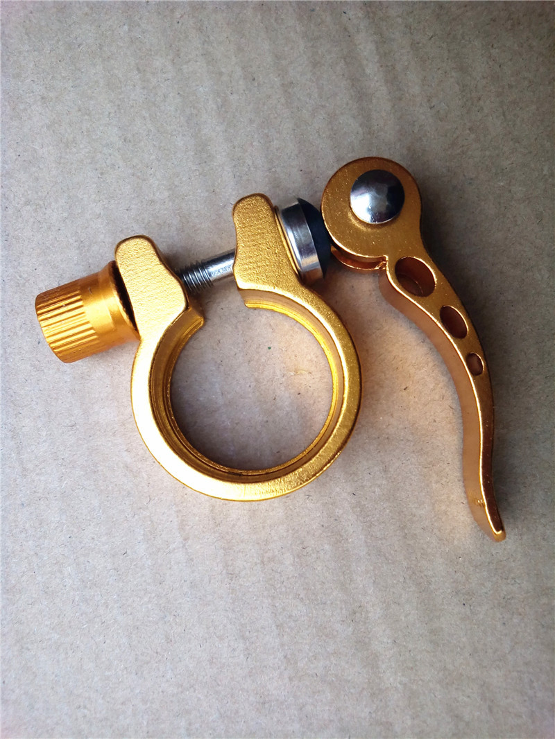 厂家直销山地自行车快拆式座管夹坐管快拆杆28.6mm31.8mm34.9mm