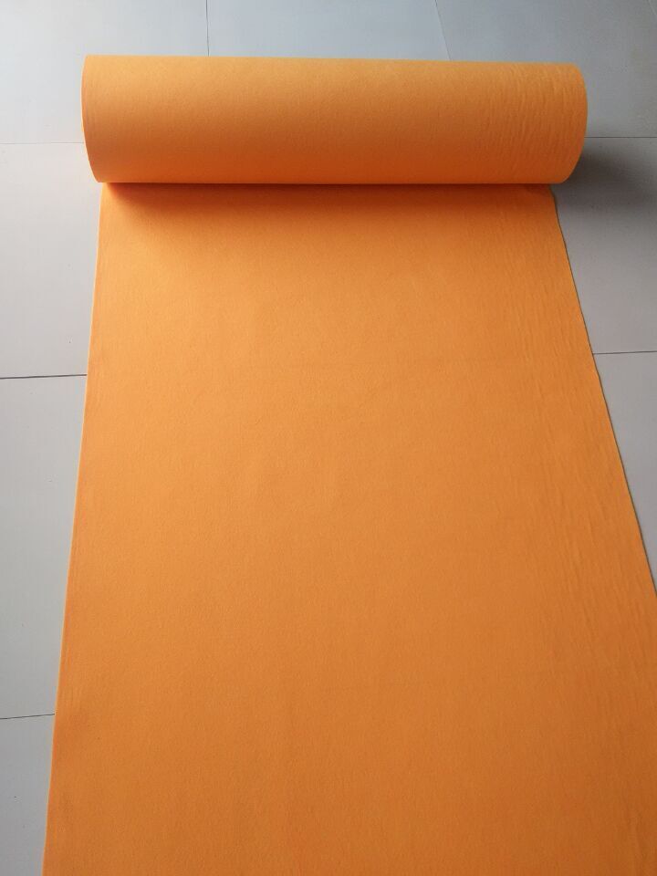 批发一次性橙色展会地毯 厂家批发婚庆 展-地毯,地垫