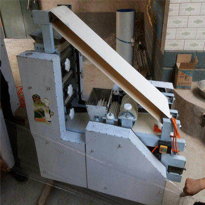 高效率饺子皮机 全自动仿手工小型馄饨皮机商用云吞皮机