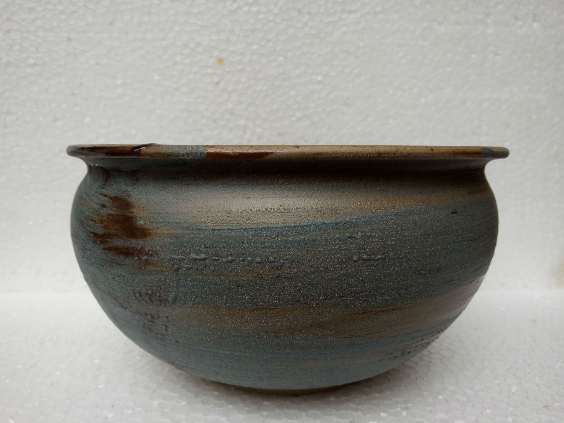 景德镇陶瓷花盆批发 手工拉坯特大号复古刷釉多肉花盆 厂家直销