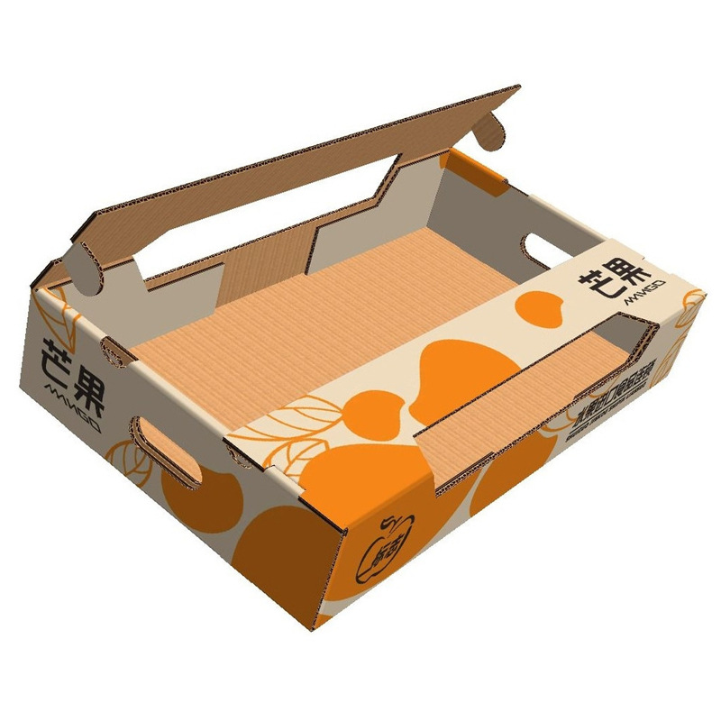 芒果水果包装纸盒 特硬快递物流包装彩印礼品盒 厂家定制