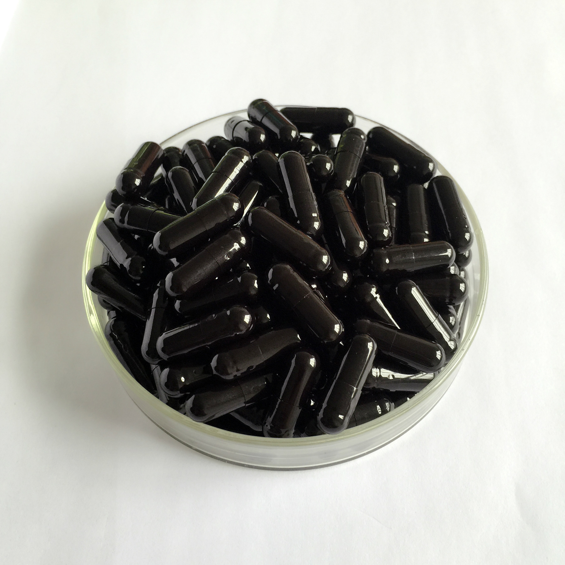 0全黑恩尔康明胶空心胶囊胶囊壳皮现货促销胃溶