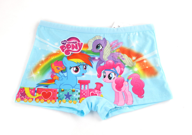 2016新款女童内裤 冰雪 苏菲亚 小马宝莉 女童牛奶丝 平角内裤