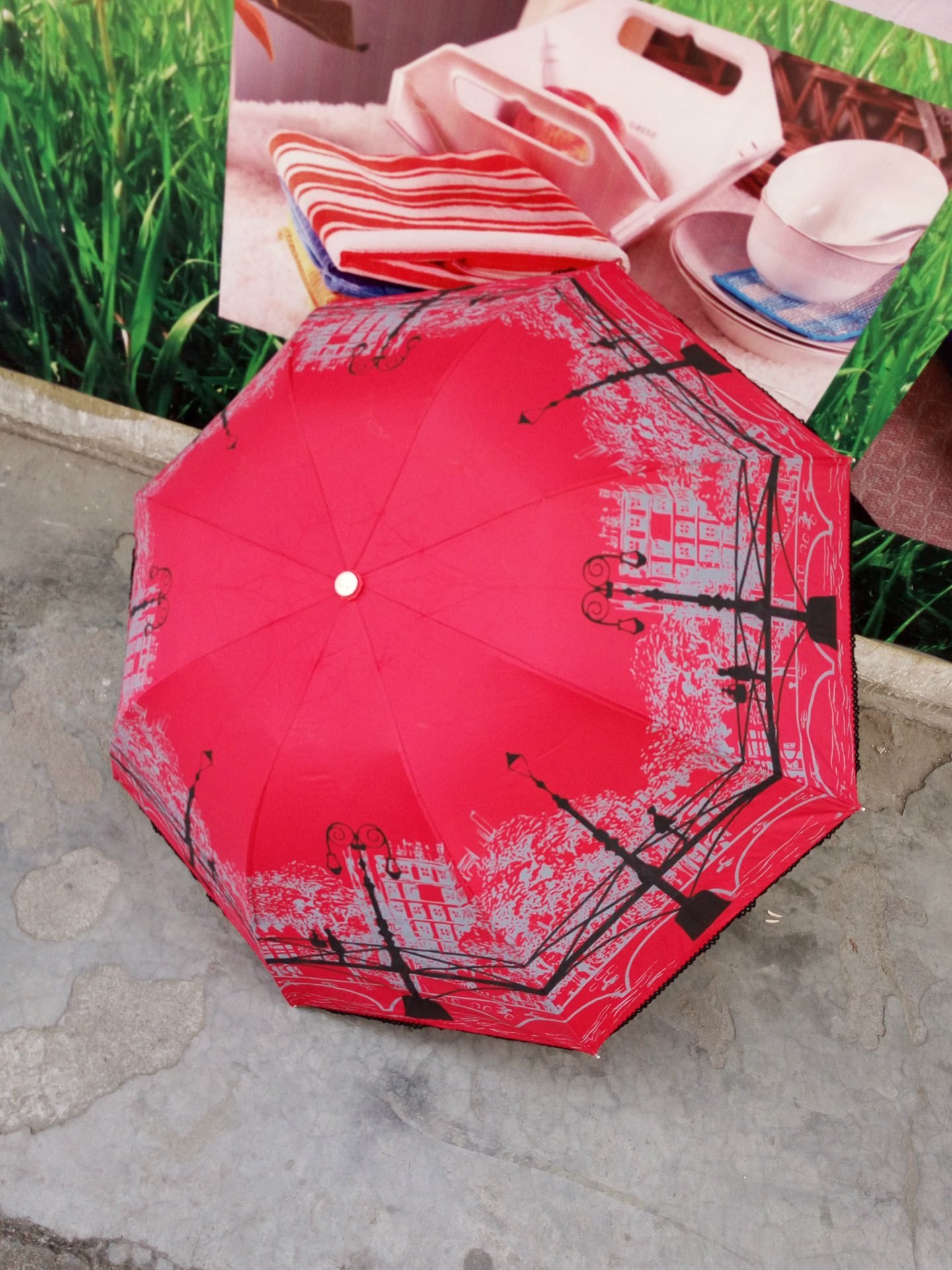 2016年最新杂款地摊混批雨伞 杂款伞 防止外线黑胶伞太阳伞批发