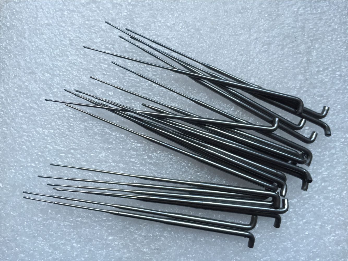 无纺配件起绒针刺条纹拉毛地毯叉形针0度90度20号---40号规格齐全