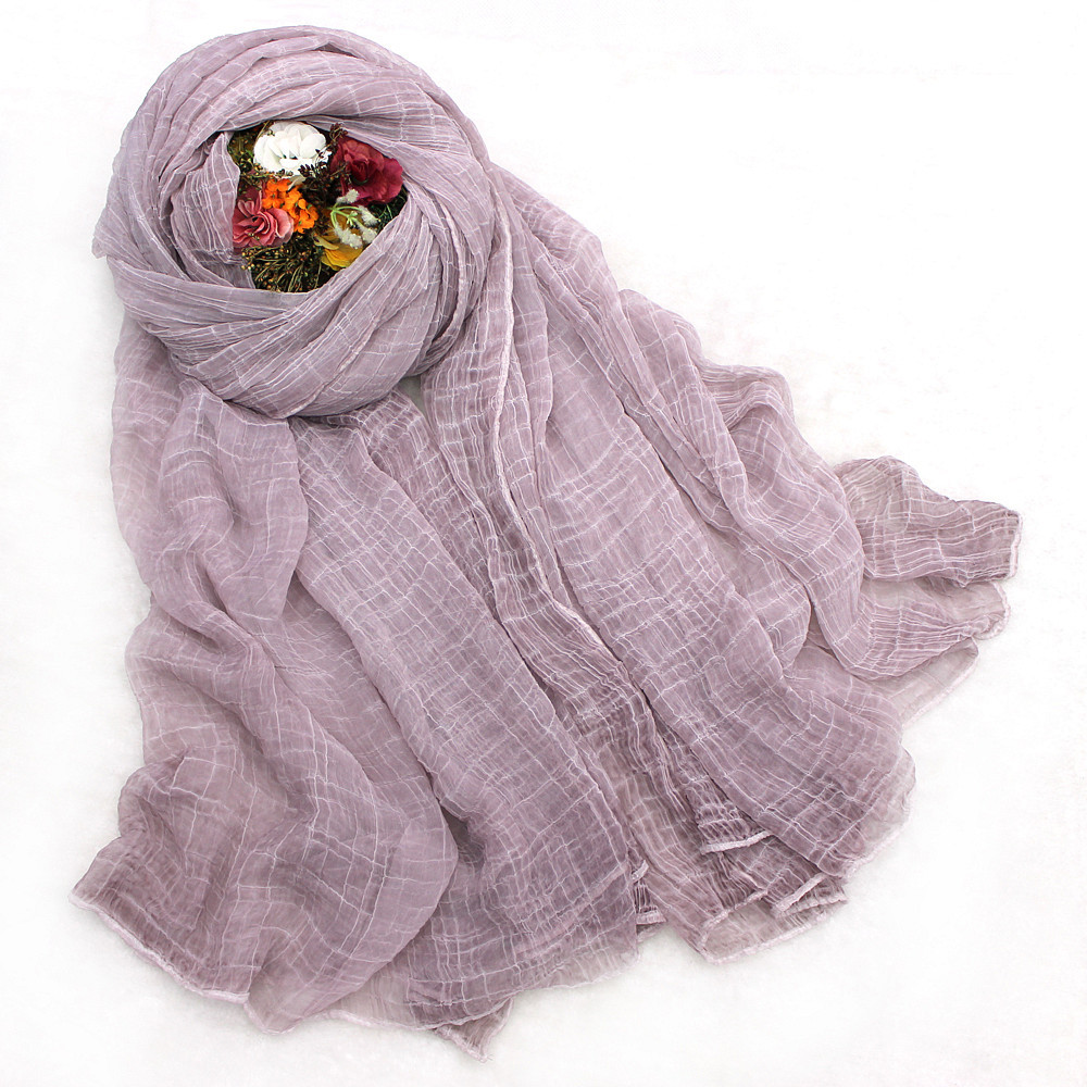 2017 new spring dirty silk imitation silk scarf scarf